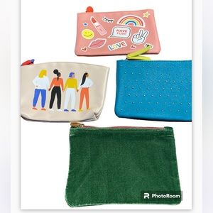 Ipsy glam bags.  4 total